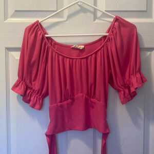 Listicle Pink Shirt Size L